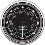AutoMeter Chrono 2-1/16in 120-280 Degree Temperature Digital Stepper Motor Gauge - Chrome (9754)