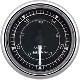 AutoMeter Chrono 2-1/16in 18V Digital Stepper Motor Voltmeter Gauge - Chrome (9791)