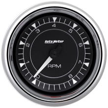 Load image into Gallery viewer, AutoMeter 3-3/8in 8K RPM In-Dash Tachometer Gauge - Chrome (9797)