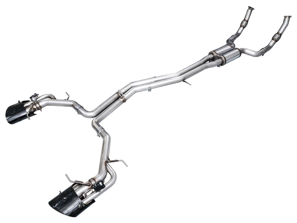 AWE Tuning 21-23 Audi C8 RS6/RS7 SwitchPath Cat-back Exhaust - Diamond Black Tips (3025-33776)