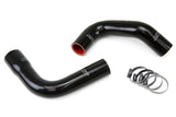 HPS Black Reinforced Silicone Radiator Hose Kit Coolant for Jeep 76-86 CJ7 4.2L (57-1588-BLK)