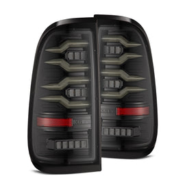 99-16 Ford Super Duty / 97-03 F150 LUXX-Series LED Tail Lights Alpha-Black