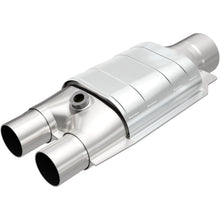 Load image into Gallery viewer, MagnaFlow Conv Univ 3inch/2inch Single/dual w/ O2 (99047HM)