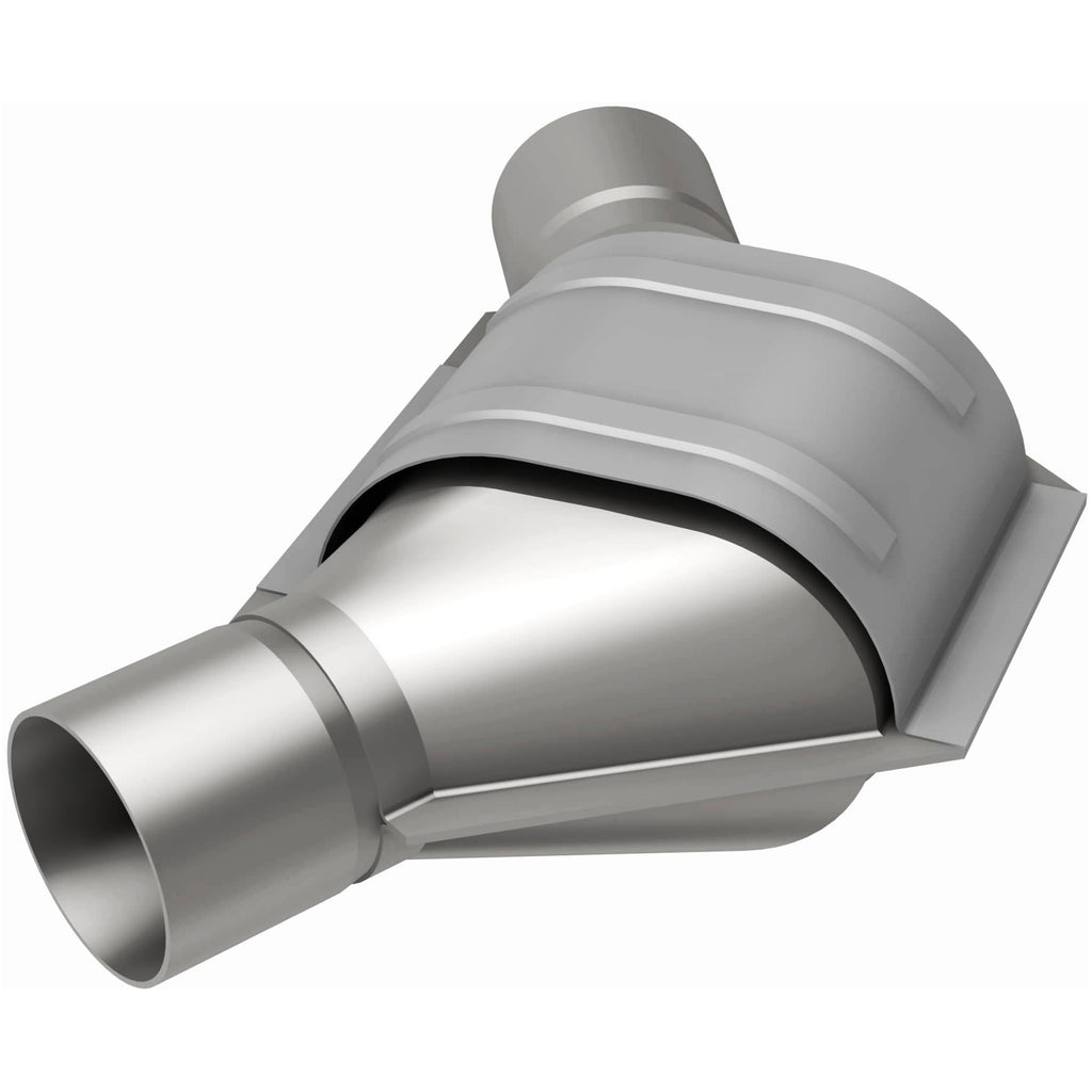 MagnaFlow Conv Univ 2.50inch Angled Inlet/Outlet (99186HM)