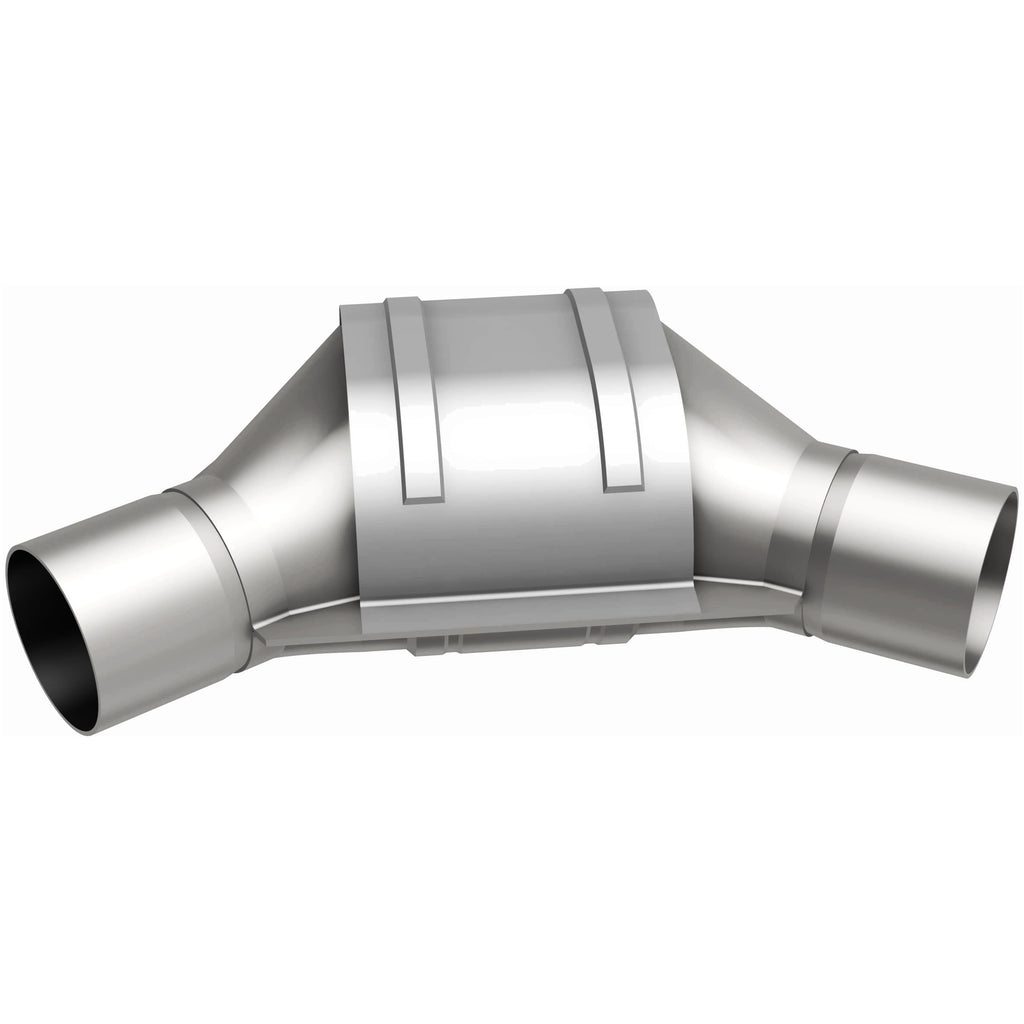 MagnaFlow Conv Univ 2.50inch Angled Inlet/Outlet (99186HM)