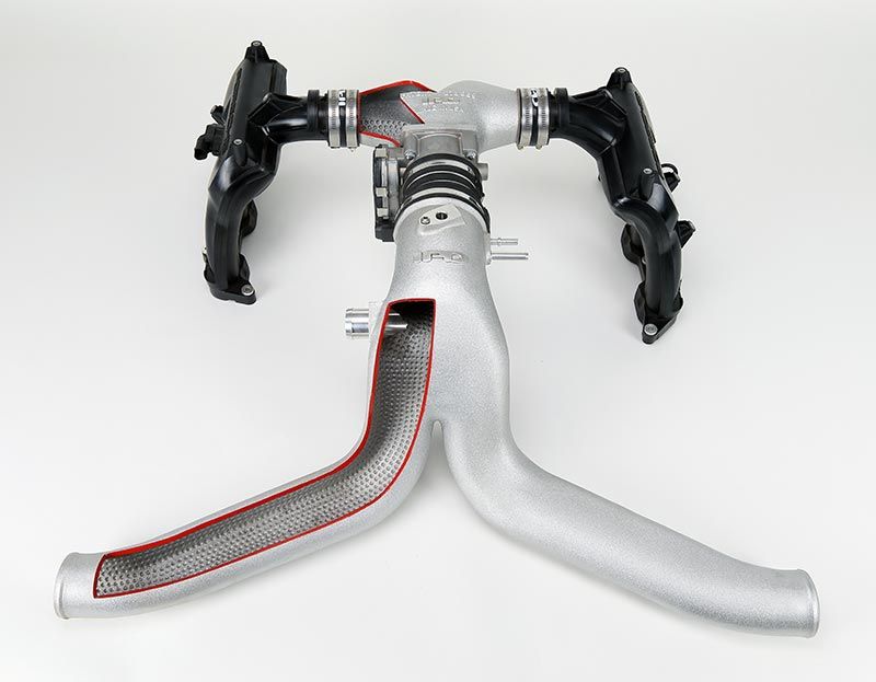 IPD 991.2 Turbo Non-S/S High Flow Y-Pipe ('17-'19) (91500.2)