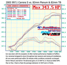 Load image into Gallery viewer, IPD 997.1 Carrera S 3.8L/Non-S 3.4L Competition 82mm Plenum (&#39;05-&#39;08) (97182)