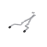 MBRP Exhaust 3in. Cat Back Dual Rear Dual Tips (S71173CF)