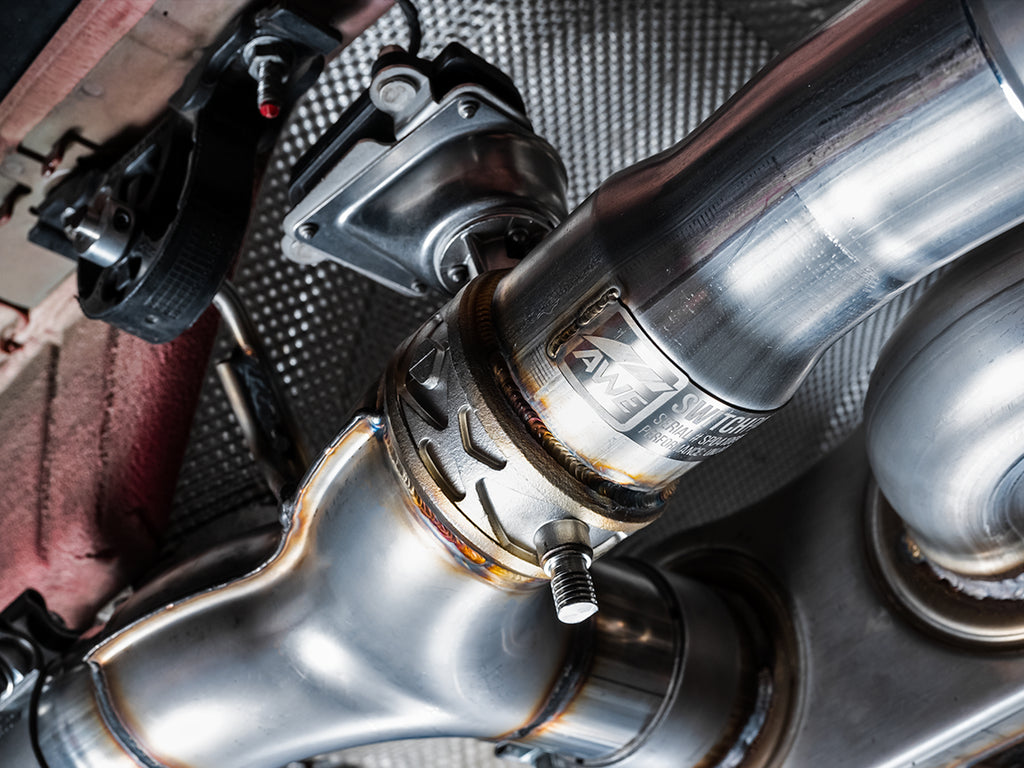 AWE Tuning AWE SwitchPathâ„¢ Catback Exhaust for BMW F8X M3/M4 - Diamond Black - 3025-43074