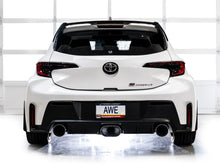 Load image into Gallery viewer, AWE Tuning 23-24 Toyota GR Corolla Track Edition Catback Exhaust - Chrome Silver Tips (3020-52472)