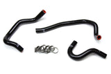 HPS Black Reinforced Silicone Heater Hose Kit Coolant for Toyota 86 92 Supr (57-1520-BLK)