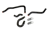 HPS Black Silicone Heater Hose Kit for 1996-2000 Honda Civic EX HX 1.6L D16 SOHC (57-1774-BLK)