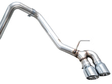 Load image into Gallery viewer, AWE Tuning Exhaust for 4th Gen Toyota Tacoma Dual Chrome Silver Tips (3015-32254)