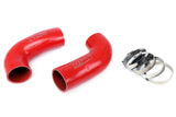 HPS Silicone Post MAF Dual Air Intake Tubes Kit Red 5.0L V8 for BMW 98-03 M5 E39 (57-1291-RED)