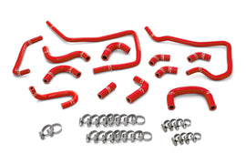 HPS Performance High Temp 3-ply Reinforced Silicone, Replaces OEM Ancillary Coolant Hoses (57-1806-RED)