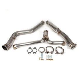 Nameless Performance Catback Exhaust - 2005-2009 Outback XT Wagon - Muffler Delete (SUCB05OBXT-WAG-0MU)