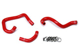 HPS Red Reinforced Silicone Heater Hose Kit Coolant for Toyota 93 98 Supra (57-1521-RED)