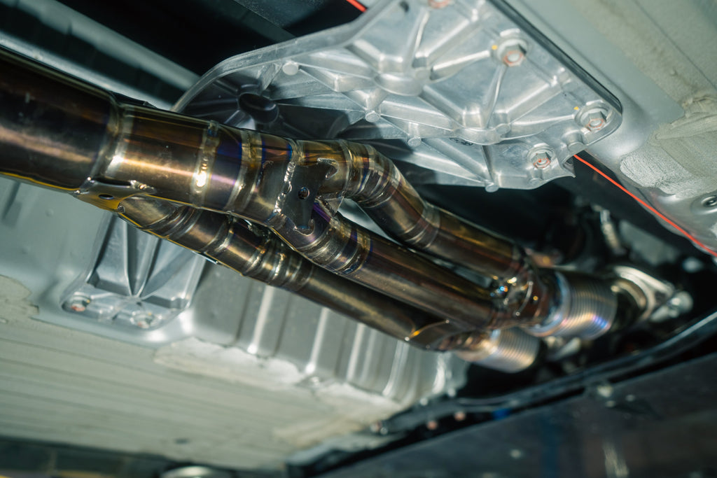 Nissan GTR R35 Valved Sport Exhaust System (NIS.GTR.R35.VSES.TI.TIBRT)
