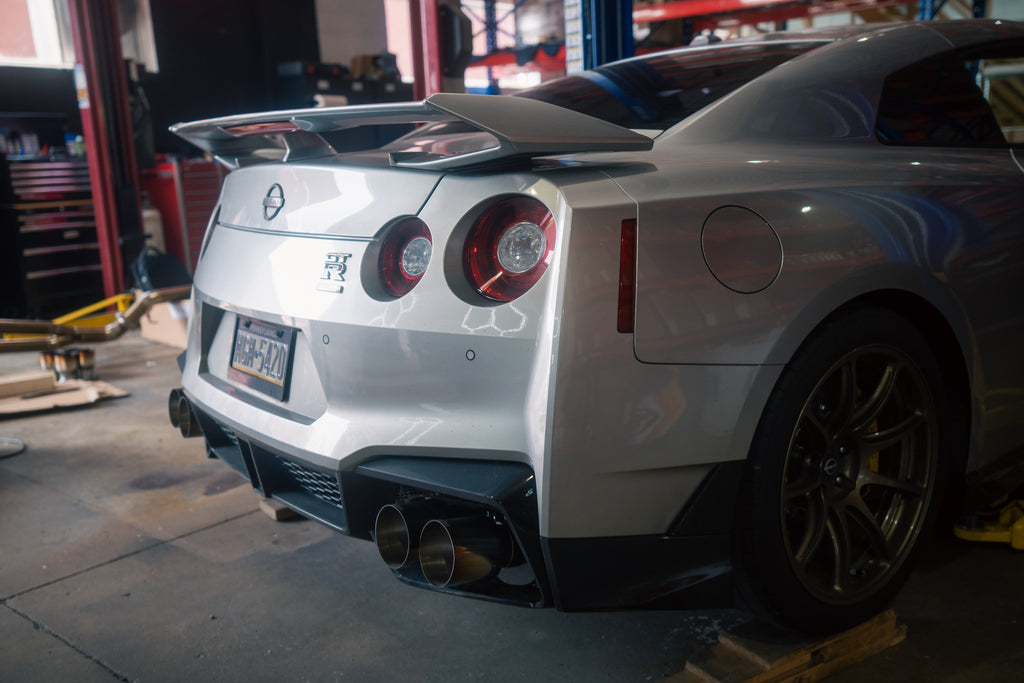 Nissan GTR R35 Valved Sport Exhaust System (NIS.GTR.R35.VSES.TI.TIBRT)
