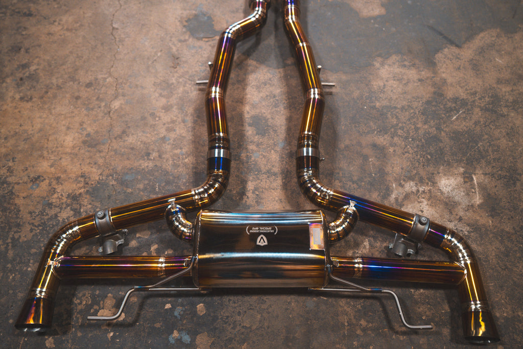 Mercedes AMG GLC 63 / S Valved Sport Exhaust system (MER.AMG.GLC63.VSES.TI)
