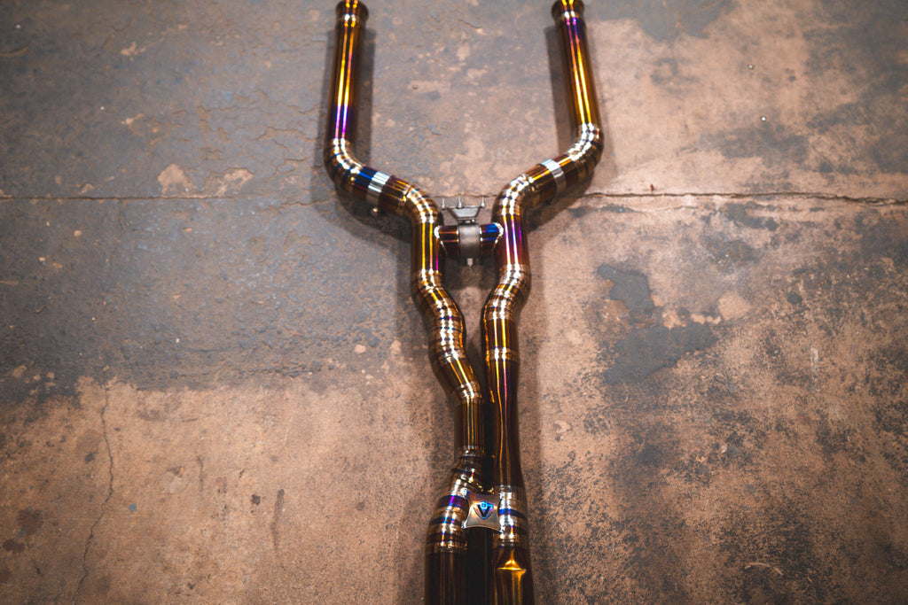 Mercedes AMG GLC 63 / S Valved Sport Exhaust system (MER.AMG.GLC63.VSES.TI)