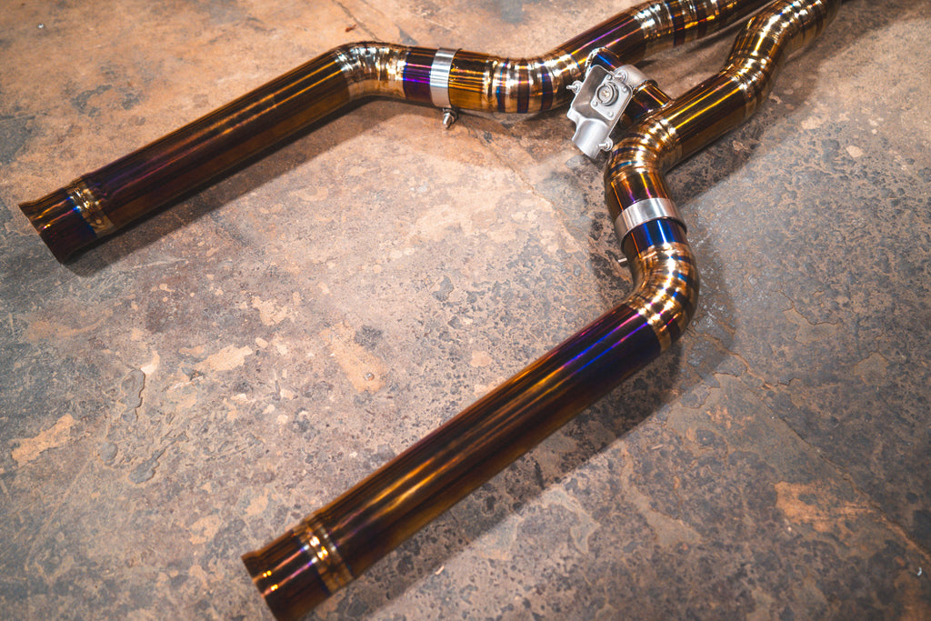 Mercedes AMG GLC 63 / S Valved Sport Exhaust system (MER.AMG.GLC63.VSES.TI)
