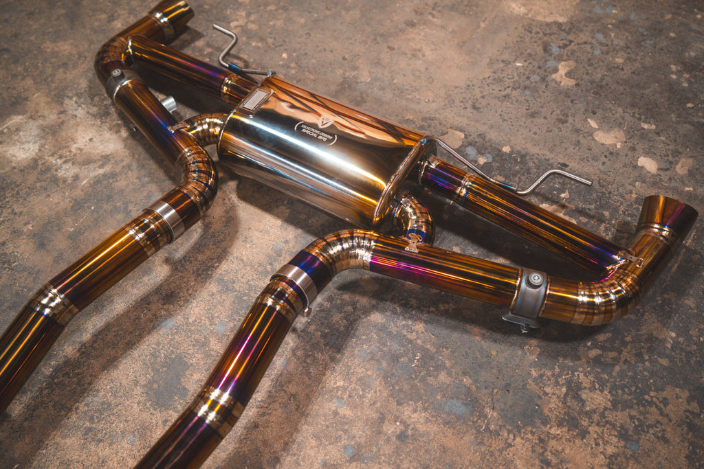 Mercedes AMG GLC 63 / S Valved Sport Exhaust system (MER.AMG.GLC63.VSES.TI)