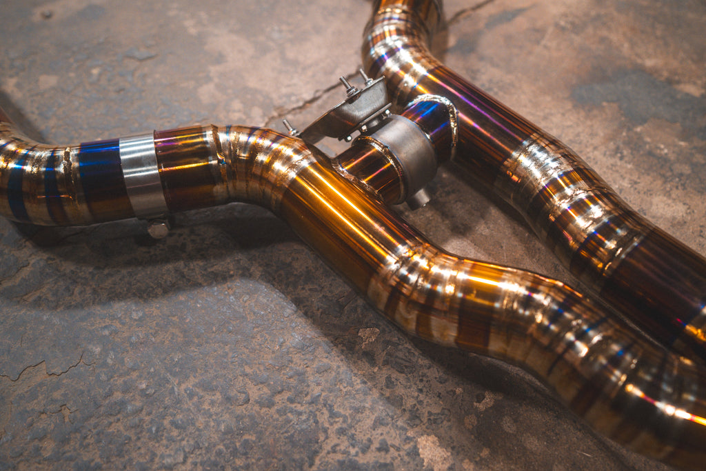Mercedes AMG GLC 63 / S Valved Sport Exhaust system (MER.AMG.GLC63.VSES.TI)