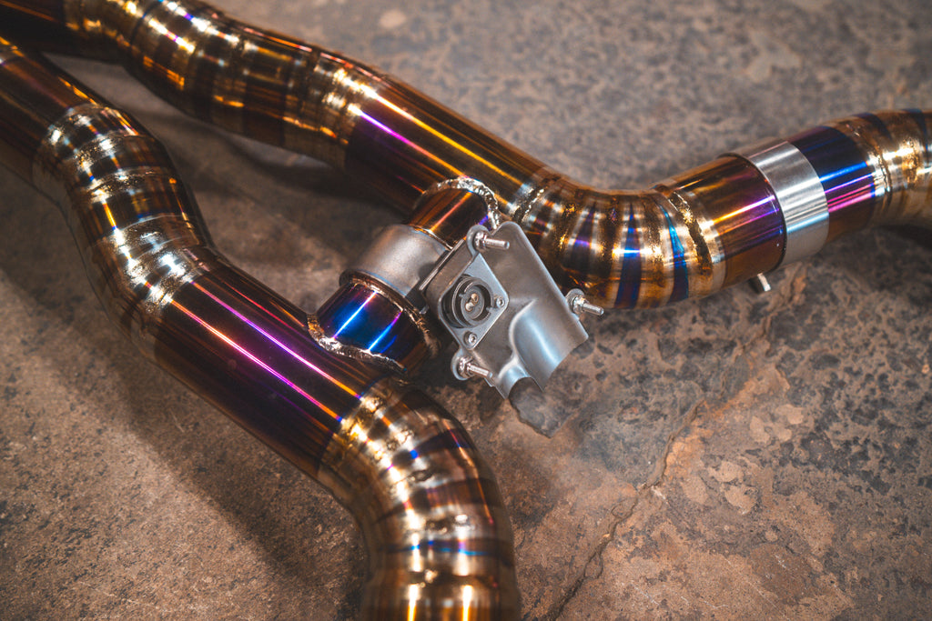 Mercedes AMG GLC 63 / S Valved Sport Exhaust system (MER.AMG.GLC63.VSES.TI)
