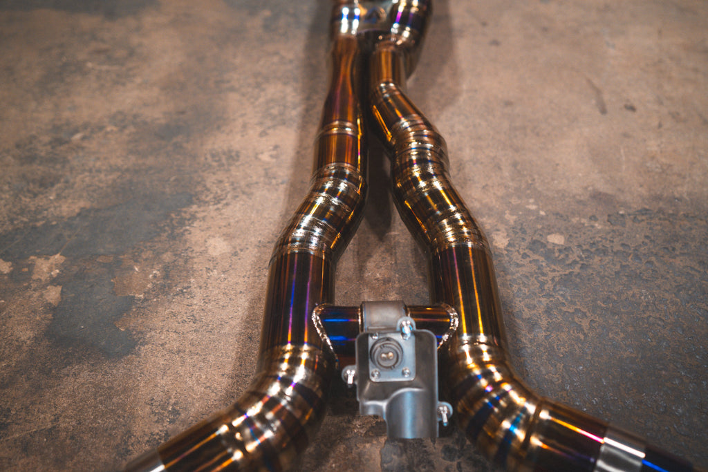 Mercedes AMG GLC 63 / S Valved Sport Exhaust system (MER.AMG.GLC63.VSES.TI)