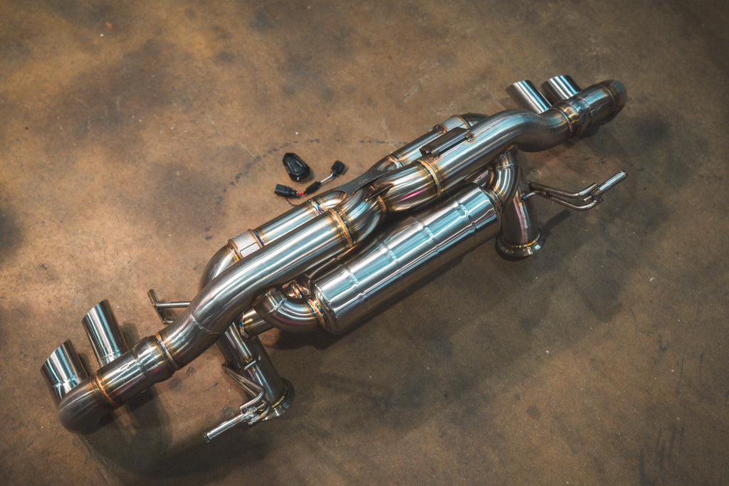 Lamborghini Gallardo LP Valved Sport Exhaust System (LAM.LP570.VSES.BR)