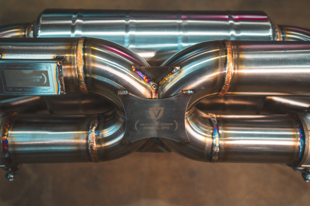 Lamborghini Gallardo LP Valved Sport Exhaust System (LAM.LP570.VSES.BR)