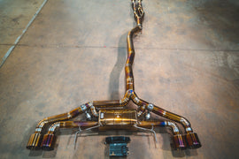 Nissan GTR R35 Valved Sport Exhaust System (NIS.GTR.R35.VSES.TI.TIBRT)