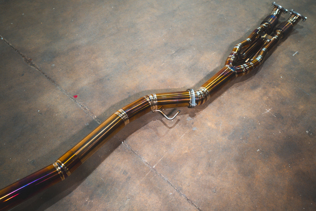 Nissan GTR R35 Valved Sport Exhaust System (NIS.GTR.R35.VSES.TI.TIBRT)