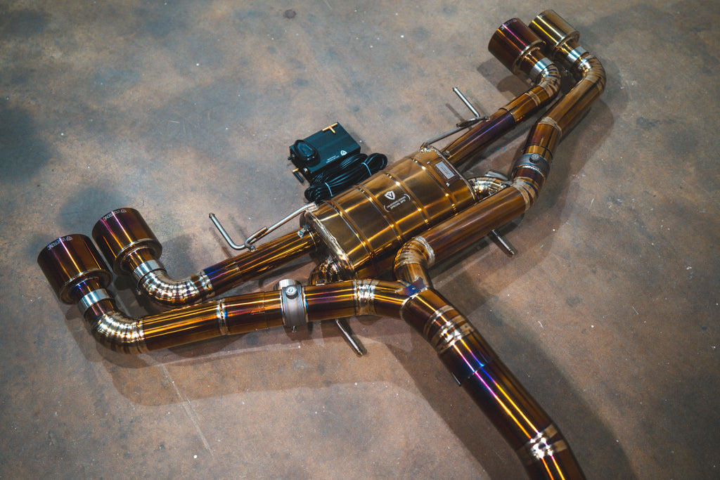 Nissan GTR R35 Valved Sport Exhaust System (NIS.GTR.R35.VSES.TI.TIBRT)