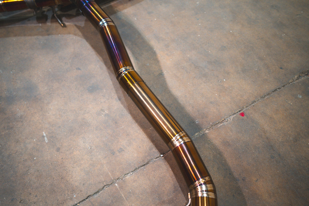 Nissan GTR R35 Valved Sport Exhaust System (NIS.GTR.R35.VSES.TI.TIBRT)