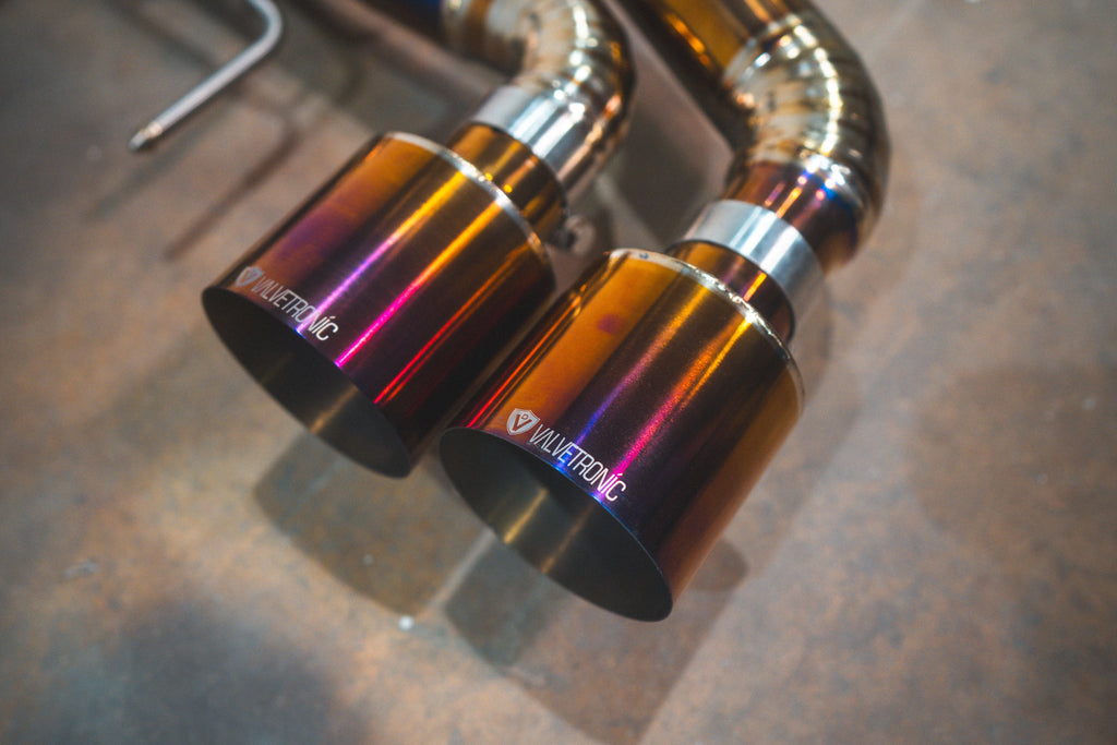 Nissan GTR R35 Valved Sport Exhaust System (NIS.GTR.R35.VSES.TI.TIBRT)