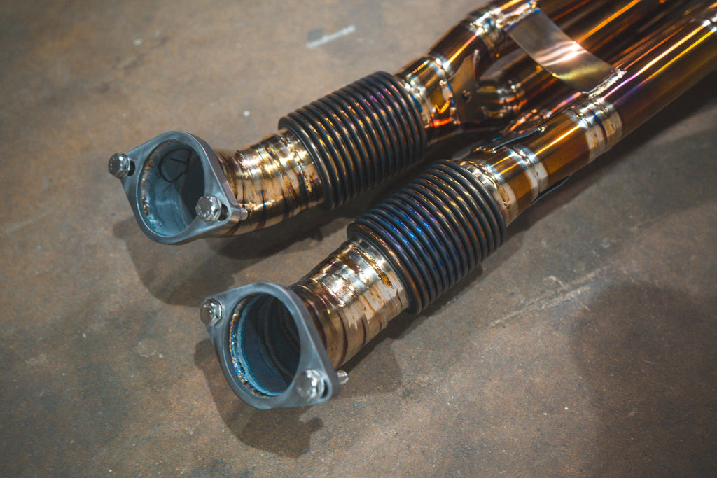Nissan GTR R35 Valved Sport Exhaust System (NIS.GTR.R35.VSES.TI.TIBRT)