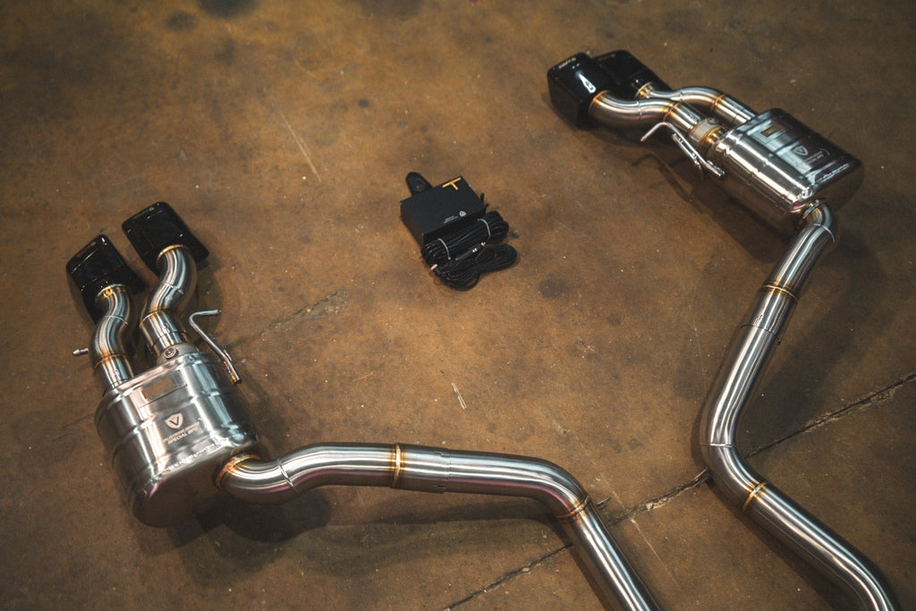 Mercedes W218 CLS63 AMG Valved Sport Exhaust System (MER.CLS63.AMG.VSES.BR)