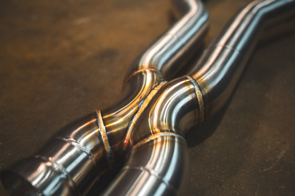 Mercedes W218 CLS63 AMG Valved Sport Exhaust System (MER.CLS63.AMG.VSES.BR)