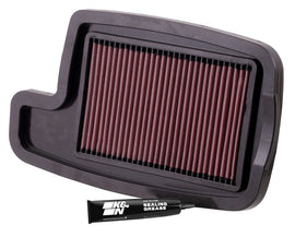 K&N Arctic Cat 12.813in O/S L x 7.5in O/S W x .875in H Replacement Air Filter (AC-4004)