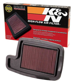 K&N Arctic Cat 12.813in O/S L x 7.5in O/S W x .875in H Replacement Air Filter (AC-4004)