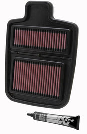 K&N Replacement Air Filter - 10.625in O/S L x 7.625in O/S W x .688in H for Arctic Cat (AC-7009)