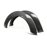 Anderson Composites Carbon fiber rear fender flares for 2018-2020 Dodge Challenger Widebody  (AC-FLR18DGCHHC-R)