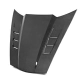 Anderson Composites Type-TS carbon fiber heat extraction hood for 2005 - 2013 Chevrolet Corvette C6  (AC-HD05CHC6-TS)