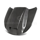 Anderson Composites Type-CP double sided carbon fiber hood for 2016-2021 Chevrolet Camaro  (AC-HD16CHCAM-CP-DS)