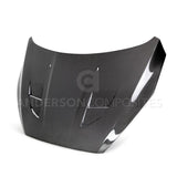 Anderson Composites Type-SA carbon fiber hood for 2016-2018 Ford Focus  (AC-HD16FDFO-SA)