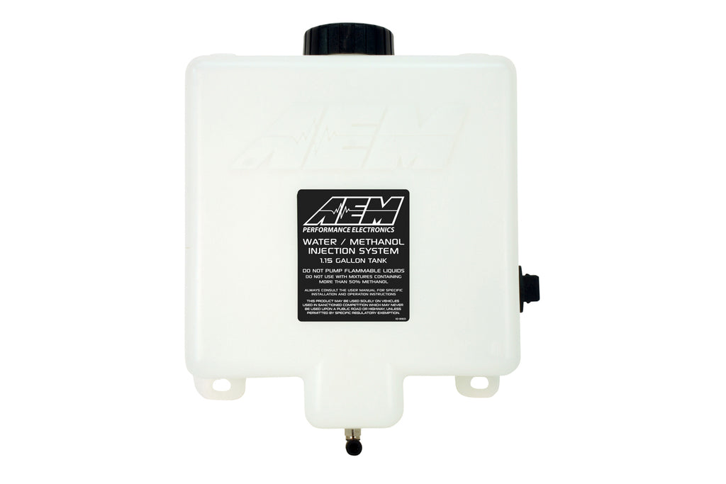 AEM Electronics V3 Water/Methanol Injection 1.15 Gallon Tank Kit with Conductive Fluid Level Sensor (30-3325)