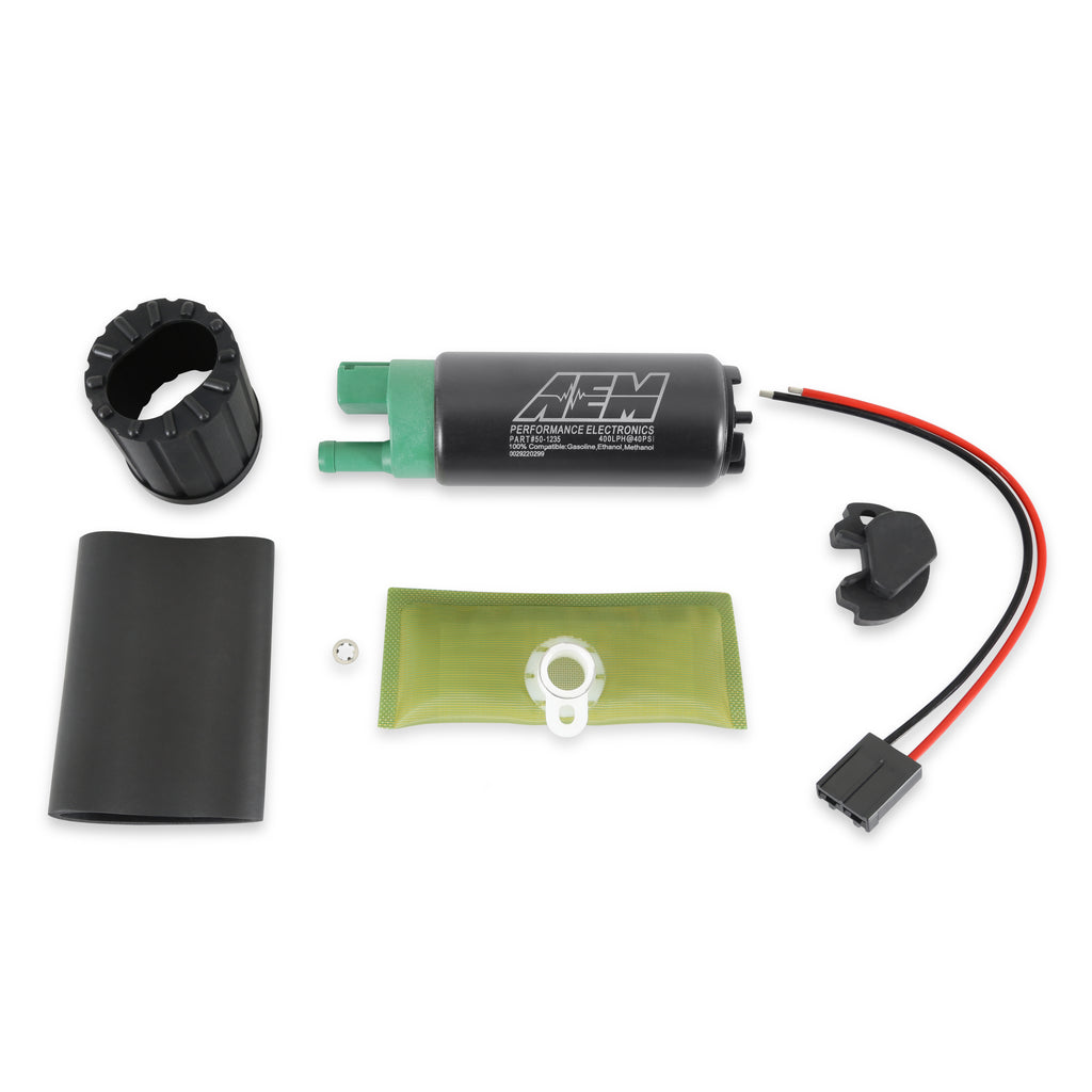 AEM EV EFI Fuel Pump KIt Smooth Fitting - 50-1235