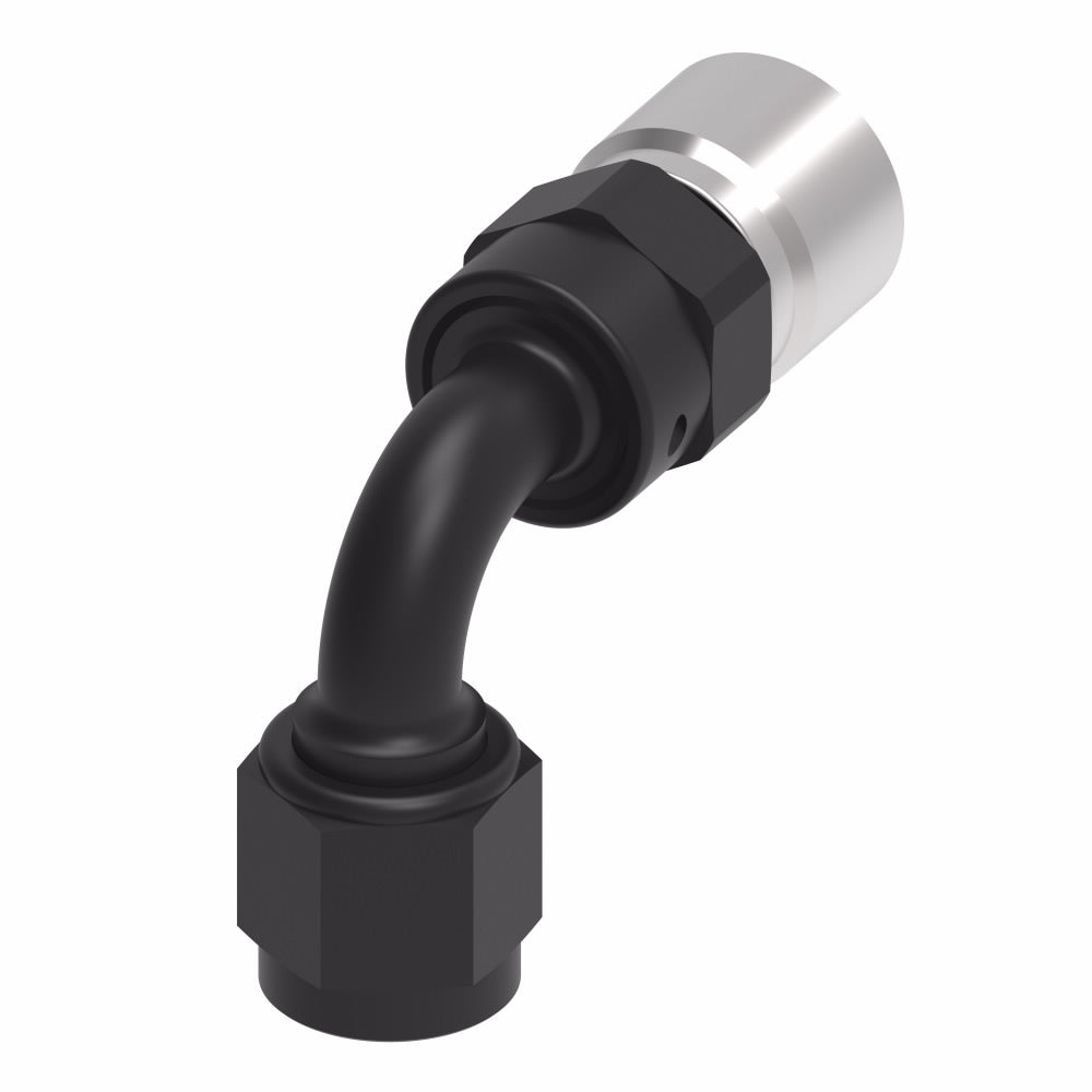 Aeroquip6an StreetLite Crimp Fitting 90-Degree - FCL4232